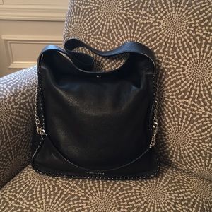 Michael Kors Black Astor studded bag. Gorgeous!